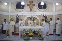 Santa Missa em ação de graças à Santa Clara no Mosteiro Deus Trino