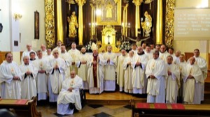 Irmãos celebraram o 100º aniversário do retorno dos Frades Menores Conventuais à Polônia