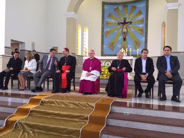Nossa família provincial também faz parte dos 50 anos da Diocese de Anápolis - GO.