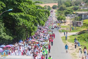 VII Peregrinação de Fé e Luz reunirá milhares de fiéis em Candeias no próximo domingo (18)