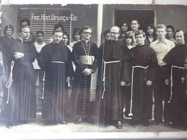 Frades Conventuais atuaram na implantação de paróquia na Diocese de Uruaçu