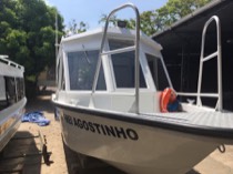 Nova embarcação da Missão Amazônia: barco Dom Frei Agostinho