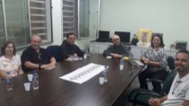 Frei Amilton e equipe da Milícia da Imaculada participam de reunião em Santo André/SP
