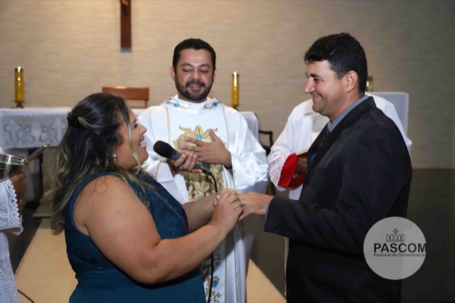 Casamento Comunitário é celebrado na Paróquia Imaculada Conceição