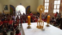 Por ocasião das festas de S. Francisco, Escola Menino Deus visita o Seminário