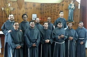 Celebração de admissão de dez noviços em Cascavel (PR)