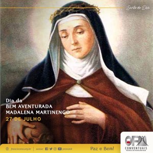 27 de julho: Bem-Aventurada Maria Madalena Martinengo - Santos e Santas Franciscanas