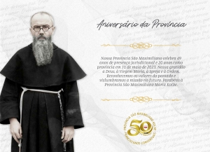 Aniversário da Província São Maximiliano Maria Kolbe