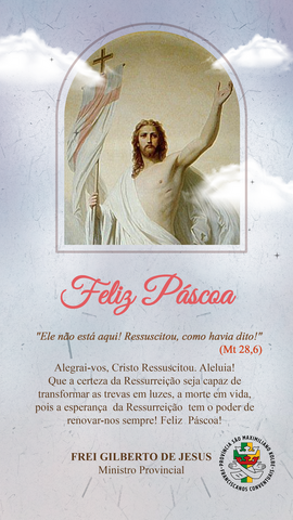 Carta do Ministro Provincial por ocasião da Páscoa