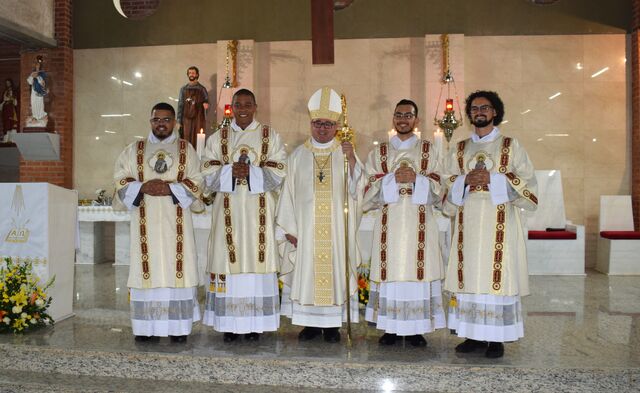 Ordenação diaconal na Capela São José Operário