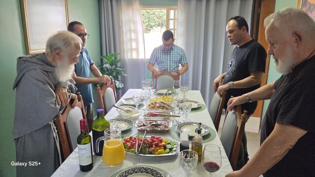 Visita do Ministro Provincial ao Convento Santo Antônio, em Valparaíso