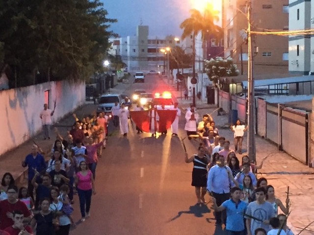 Saiba como foi a Procissão e a Santa Missa de Ramos na Paróquia Santo Antônio do Menino Deus - João Pessoa
