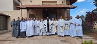 Hoje, 2 de agosto, foi celebrada na Casa de Formação Santa Maria dos Anjos uma Santa Missa em Ação de Graças em honra à Festa de Santa Maria dos Anjos e ao Perdão de Assis.