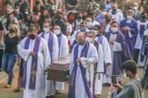 Funeral e sepultamento do Frei Francisco Kramek