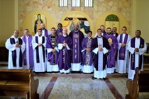 Neo-sacerdotes celebraram juntos Santa Missa na Capela São Francisco de Assis