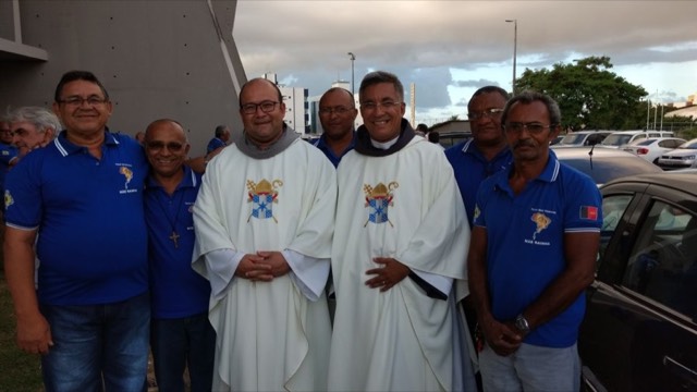 Frades de João Pessoa acolhem o novo arcebispo da Paraiba