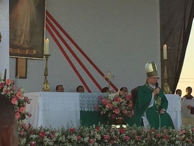 Dom João Wilker, bispo de Anápolis, presidiu a Missa de encerramento do 20º Canta Jardim