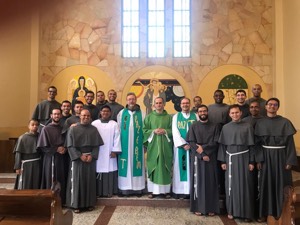 Vigário Geral e Assistente Geral da FALC estão em Visita Canônica à Província São Maximiliano Kolbe