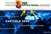 Já está no ar o site do Capítulo Geral 2019