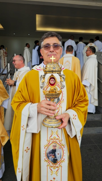 Presentación del ministro general  Jubileo 50° de la Provincia San Maximiliano Kolbe  Brasilia