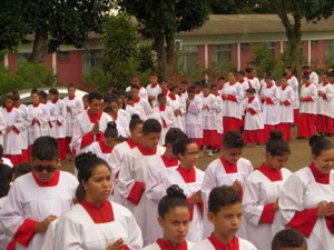 Cerca de 500 crianças e adolescente participaram do Encontro Provincial de Acólitos - EPA 2018