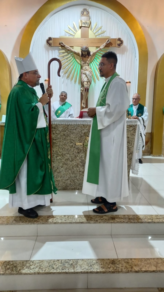 Posse do Frei Geraldo Leite na Paróquia Senhor Bom Jesus da Lapa