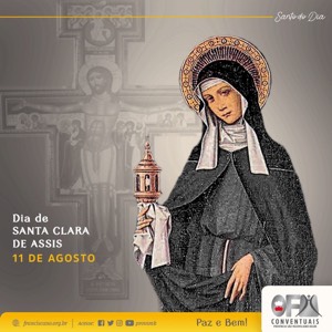 Santa Clara de Assis: fundadora da 2ª Ordem e amiga pessoal de Francisco